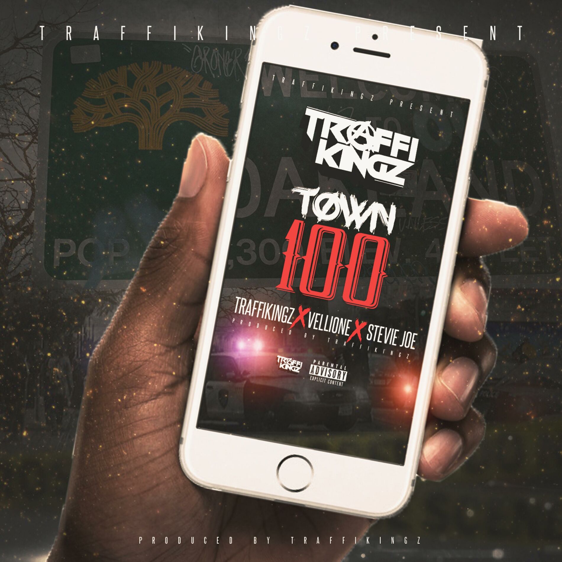 Traffikingz - Town 100 (feat. Vellione & Stevie Joe): тексты и песни |  Deezer