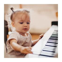 Album cover of Baby Sleep Best Piano Lullabies with White Noise and Ocean Waves (Loopable)