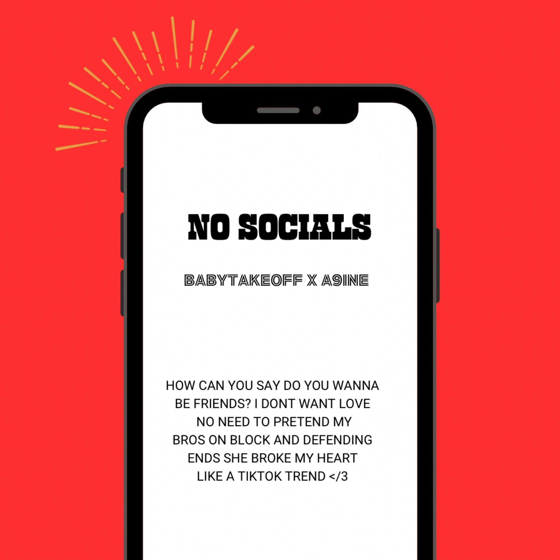 Babytakeoff - No Socials: тексты и песни | Deezer