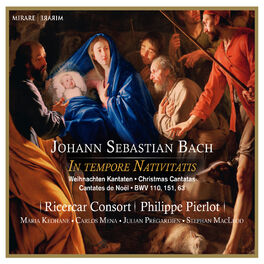 Album cover of J.S. Bach: In tempore Nativitatis - Christmas Cantatas BWV 110, 151, 63