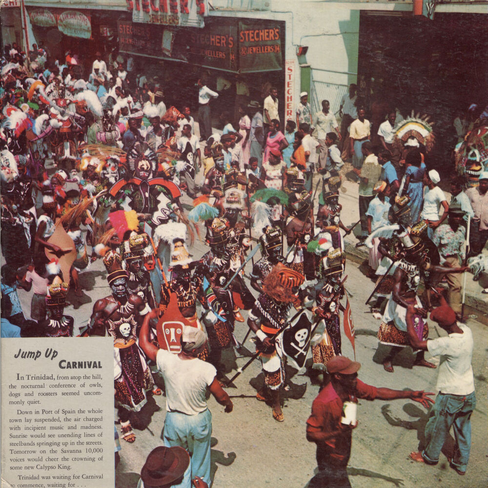 Карнавал исполнитель. Карнавал - остров (1983). Music in Trinidad - Carnival. ROM певец и карнавал.