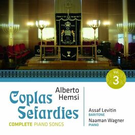 Album cover of Alberto Hemsi: Coplas Sefardies, Vol. 3 (Complete Piano Songs)