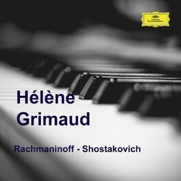 Album cover of Hélène Grimaud plays Rachmaninoff and Shostakovich