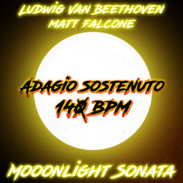Album cover of Moonlight Sonata Adagio Sostenuto 140 BPM
