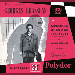 Album cover of Georges Brassens chante les chansons poétiques (et souvent gaillardes) N°1