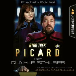 Album cover of Star Trek - Picard - Der dunkle Schleier (Ungekürzt)