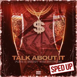 Album cover of Talk About It (Sped Up) (feat. Benny The Butcher)