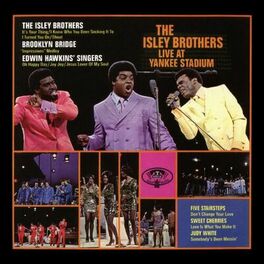 Album cover of The Isley Brothers Live at Yankee Stadium