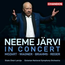 Album cover of Neeme Järvi in concert: Mozart, Wagner, Brahms & Reger