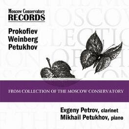 Album cover of Prokofiev, Weinberg & Petukhov: Chamber Music for Clarinet and Piano