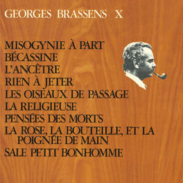 Album cover of Georges Brassens X (N°12) Misogynie à part