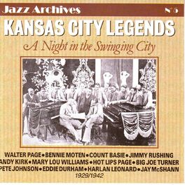 Album cover of Kansas City Legends 1929-1942 (Jazz Archives No. 5)