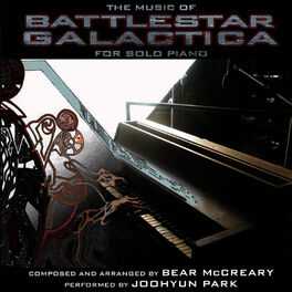 Album cover of The Music of Battlestar Galactica for Solo Piano