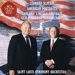 Album cover of Leonard Slatkin Conducts American Portraits