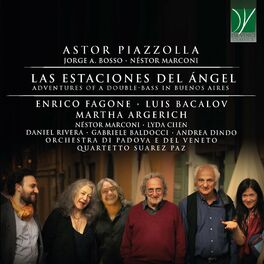 Album cover of Astor Piazzolla: Las Estaciones del Ángel (Adventures of a Double-Bass in Buenos Aires)