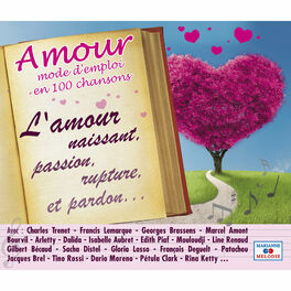 Album cover of Amour: Mode d'emploi en 100 chansons (L'amour naissant, passion, rupture, et pardon...)