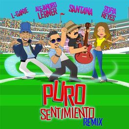 Album cover of Puro Sentimiento (feat. Santana) (Remix)