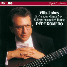 Album cover of Villa-Lobos: 5 Preludes; Suite populaire brésilienne