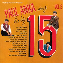 Album cover of Paul Anka Sings His Big 15 (Vol. 2 / Remastered)
