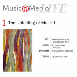 Album cover of Music@Menlo Live '08: The Unfolding of Music II, Vol. 1
