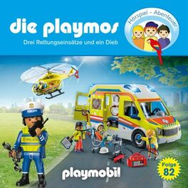 Album cover of Folge 82: Drei Rettungseinsätze und ein Dieb (Das Original Playmobil Hörspiel)