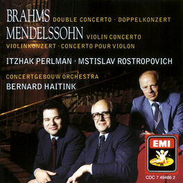 Album cover of Brahms: Double Concerto - Mendelssohn: Violin Concerto