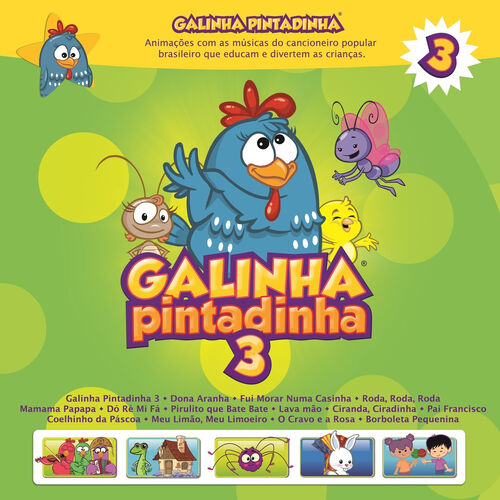 15 músicas da Galinha Pintadinha para ouvir com os pequenos