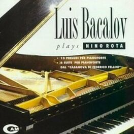 Album cover of Luis Bacalov plays Nino Rota