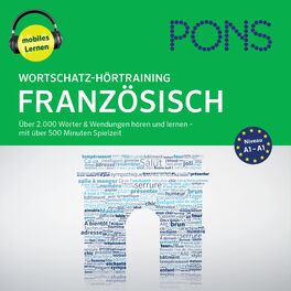 Album cover of PONS Wortschatz-Hörtraining Französisch (Audio-Vokabeltrainer für Anfänger)
