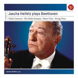 Album cover of Jascha Heifetz plays Beethoven (Sonatas & Concerto)