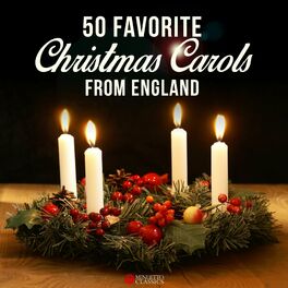 Album cover of 50 Favorite Christmas Carols from England