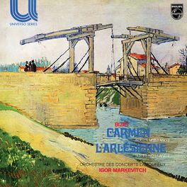 Album cover of Bizet: Carmen Suite No. 1 & No. 2; L'Arlésienne Suite No. 1 & No. 2