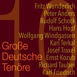 Album cover of 10 große deutsche tenöre