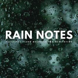 Album cover of Rain Notes: Beautiful Piano Melodies For Meditation
