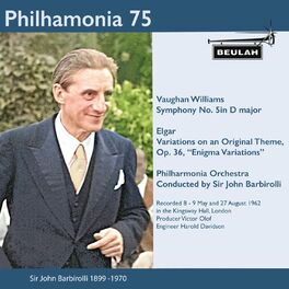 Album cover of Philharmonia 75 Sir John Barbirolli