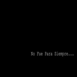 Album cover of No Fue para Siempre
