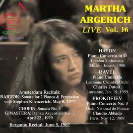Album cover of Martha Argerich Live, Vol. 16