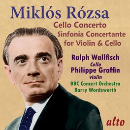 Album cover of Miklos Rozsa: Cello Concerto; Sinfonia Concertante