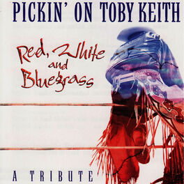 Album cover of Pickin' On Toby Keith - Red, White and Bluegrass: A Tribute