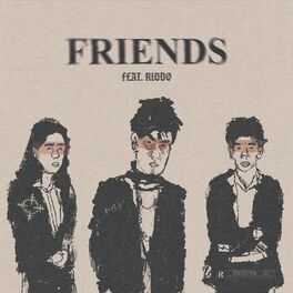 Album cover of friends (feat. riddo.)