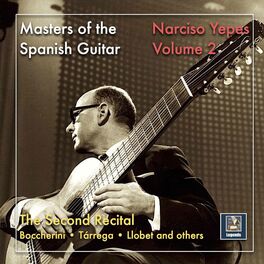 Album cover of Masters of the Spanish Guitar: Narciso Yepes – The Second Recital (2019 Remaster)