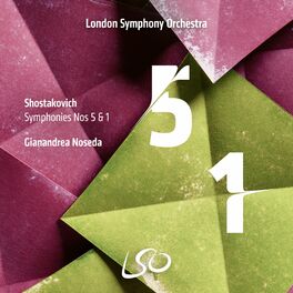 Album cover of Shostakovich: Symphonies Nos. 5 & 1