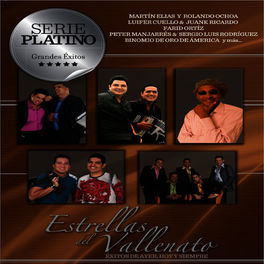 Album cover of Serie Platino Estrellas Del Vallenato