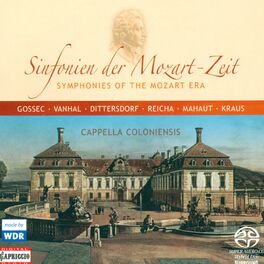 Album cover of Mozart Era (Symphonies of Mozart's Time) - Gossec, F.-J. / Bach, J.C. / Vanhal, J.B. / Dittersdorf, C.D. Von