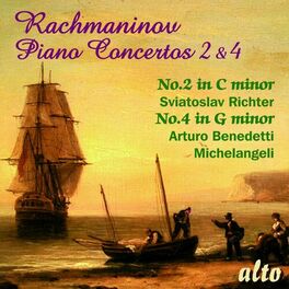 Album cover of Rachmaninov: Piano Concertos Nos. 2 & 4