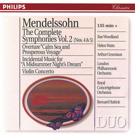 Album cover of Mendelssohn: The Symphonies Vol.2; Violin Concerto; A Midsummer Night's Dream