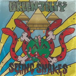 Album cover of Seeing Snakes/Green Jellÿ Split