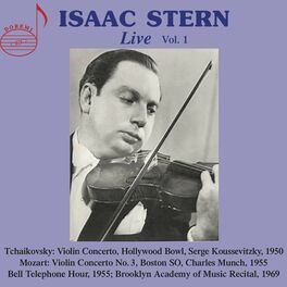 Album cover of Isaac Stern, Vol. 1 (Live)