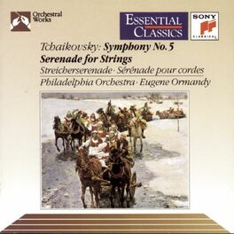 Album cover of Tchaikovsky: Symphony No. 5 in E Minor, Op. 64 & Serenade for Strings in C Major, Op. 48