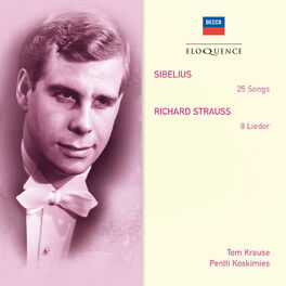 Album cover of Sibelius: 25 Songs; Richard Strauss: 8 Lieder